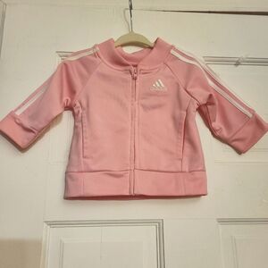 Adidas Jacket-Joggers set, Little Lass Puffer Jacket Size 3 & 3-6 Months Old